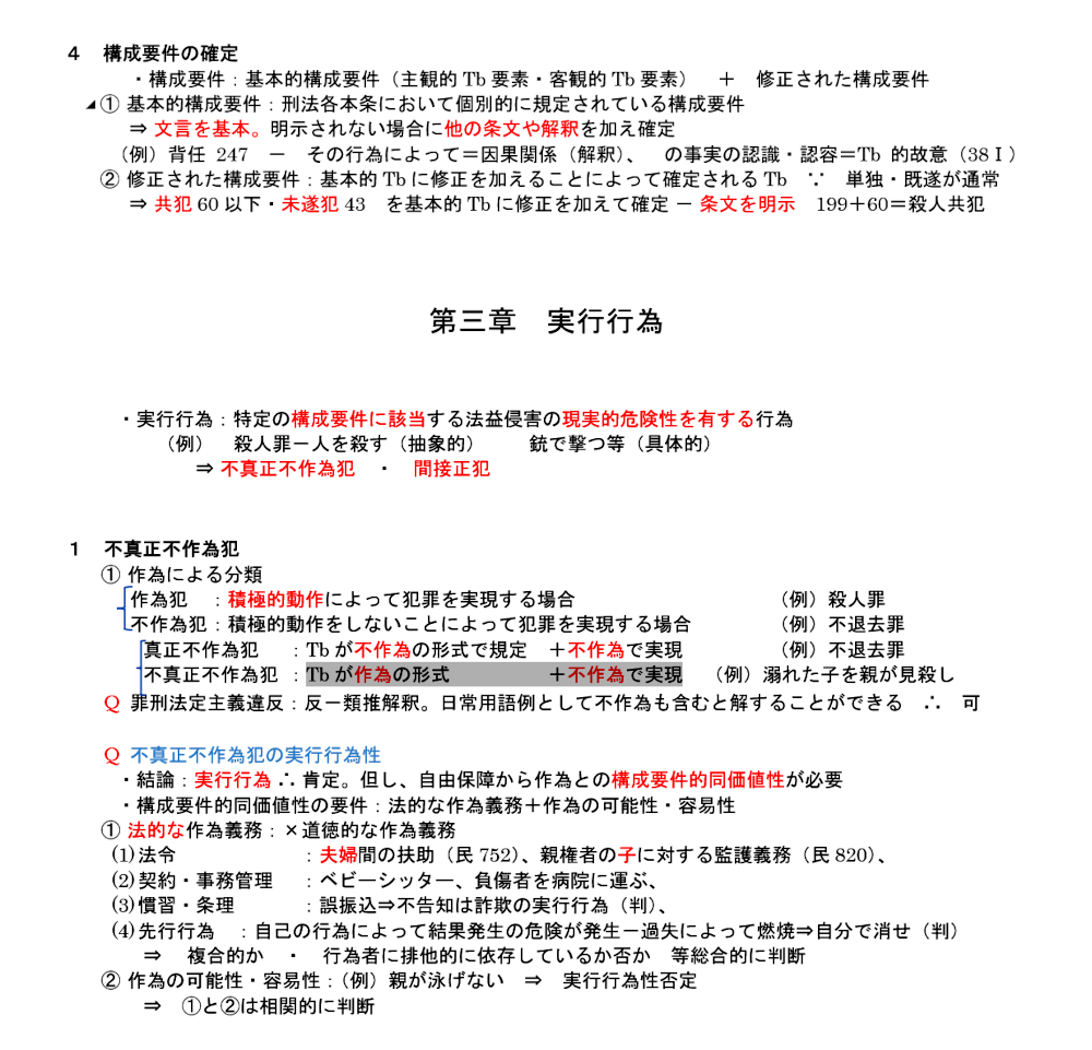 刑法第６項のテキスト：不真正不作為犯